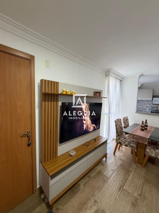 Lindo Apartamento Semi Mobiliado 02 Dormitórios no Residencial Casa Blanca em São José dos Pinhais