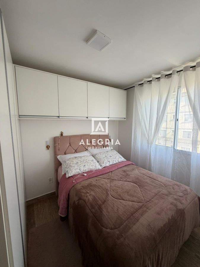 Lindo Apartamento Semi Mobiliado 02 Dormitórios no Residencial Casa Blanca em São José dos Pinhais