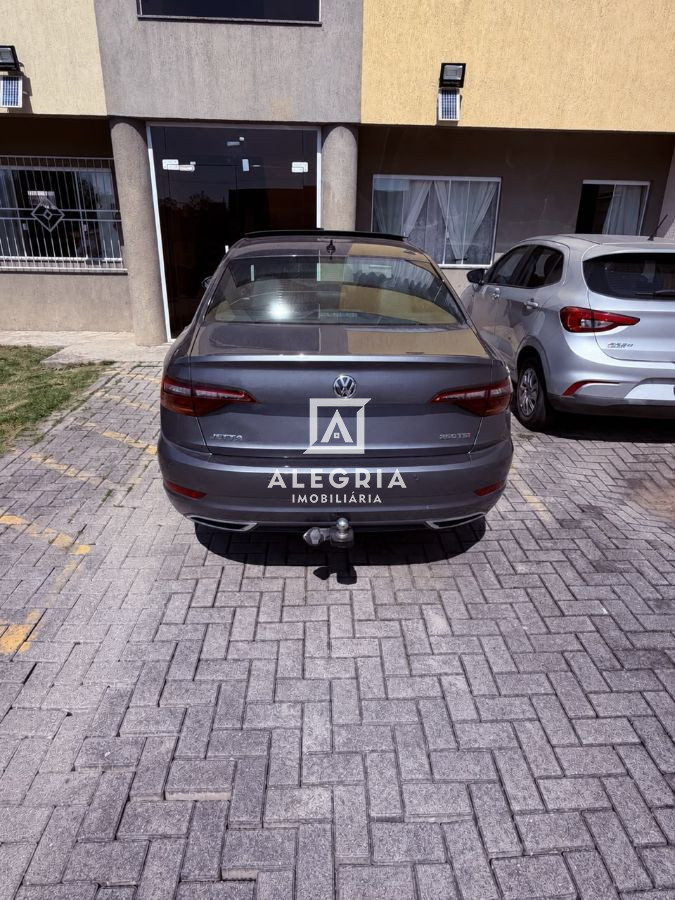 Apartamento terreo com garden no bairro Costeira em São José dos Pinhais