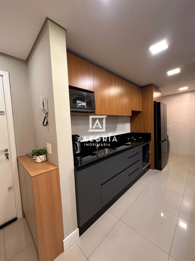 Lindo Apartamento Semi Mobiliado com 3 Dormitórios sendo 1 suíte, localizado no bairro Afonso Pena em São José dos Pinhais