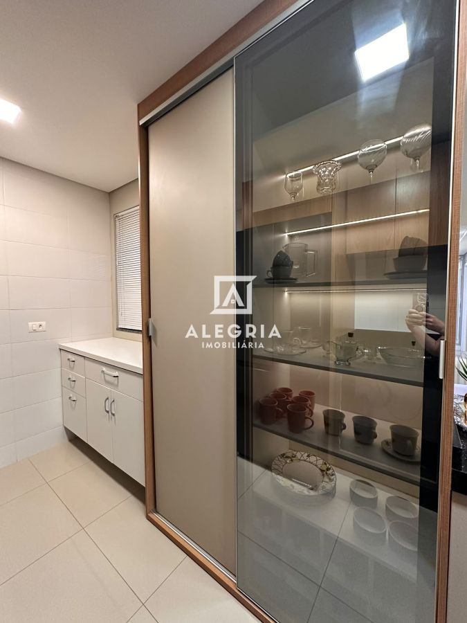 Lindo Apartamento Semi Mobiliado com 3 Dormitórios sendo 1 suíte, localizado no bairro Afonso Pena em São José dos Pinhais