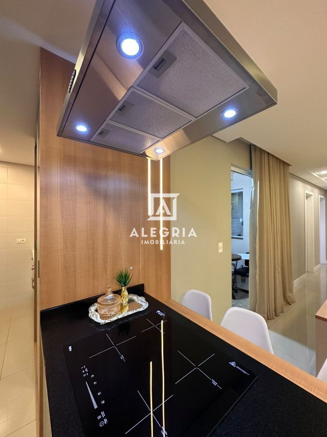 Lindo Apartamento Semi Mobiliado com 3 Dormitórios sendo 1 suíte, localizado no bairro Afonso Pena em São José dos Pinhais