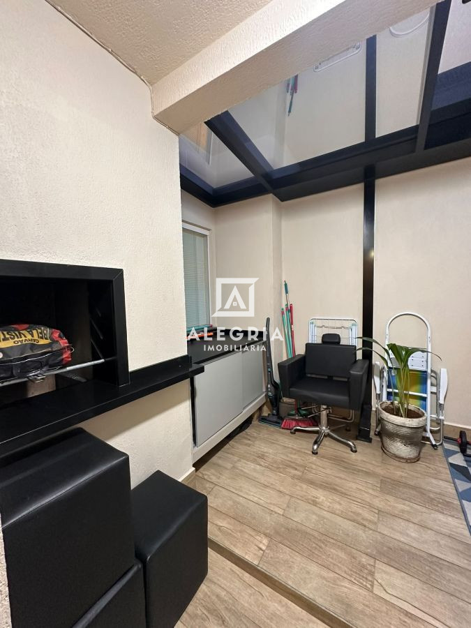 Lindo Apartamento Semi Mobiliado com 3 Dormitórios sendo 1 suíte, localizado no bairro Afonso Pena em São José dos Pinhais