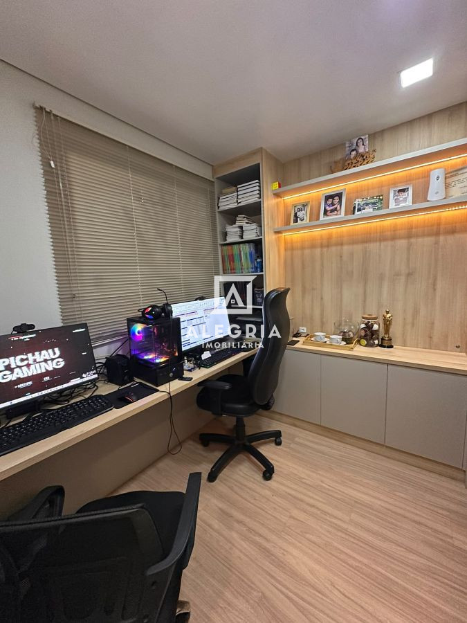 Lindo Apartamento Semi Mobiliado com 3 Dormitórios sendo 1 suíte, localizado no bairro Afonso Pena em São José dos Pinhais