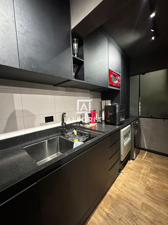 Apartamento 3 dormitórios sendo 1 suíte semi mobiliado no bairro Afonso Pena em São José dos Pinhais