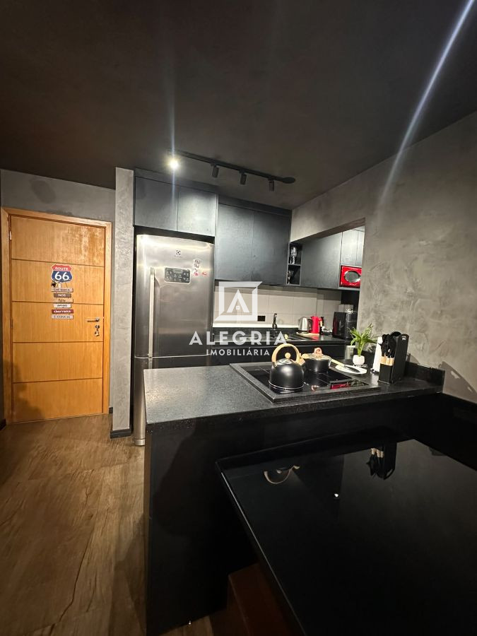 Apartamento 3 dormitórios sendo 1 suíte semi mobiliado no bairro Afonso Pena em São José dos Pinhais