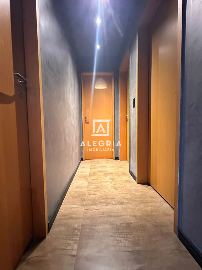 Apartamento 3 dormitórios sendo 1 suíte semi mobiliado no bairro Afonso Pena em São José dos Pinhais