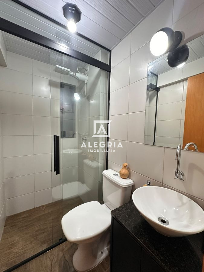 Apartamento 3 dormitórios sendo 1 suíte semi mobiliado no bairro Afonso Pena em São José dos Pinhais