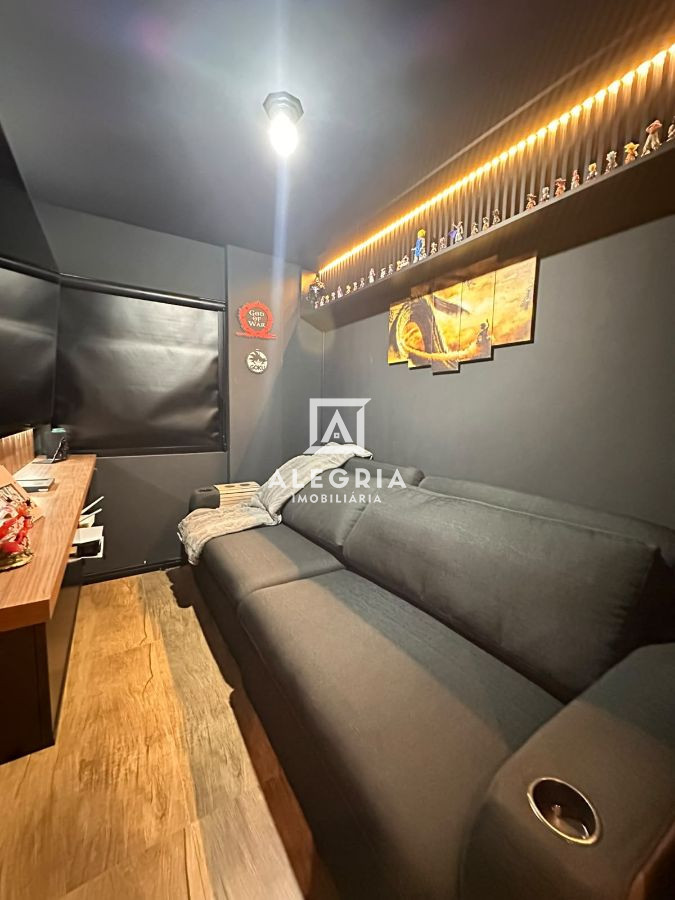 Apartamento 3 dormitórios sendo 1 suíte semi mobiliado no bairro Afonso Pena em São José dos Pinhais