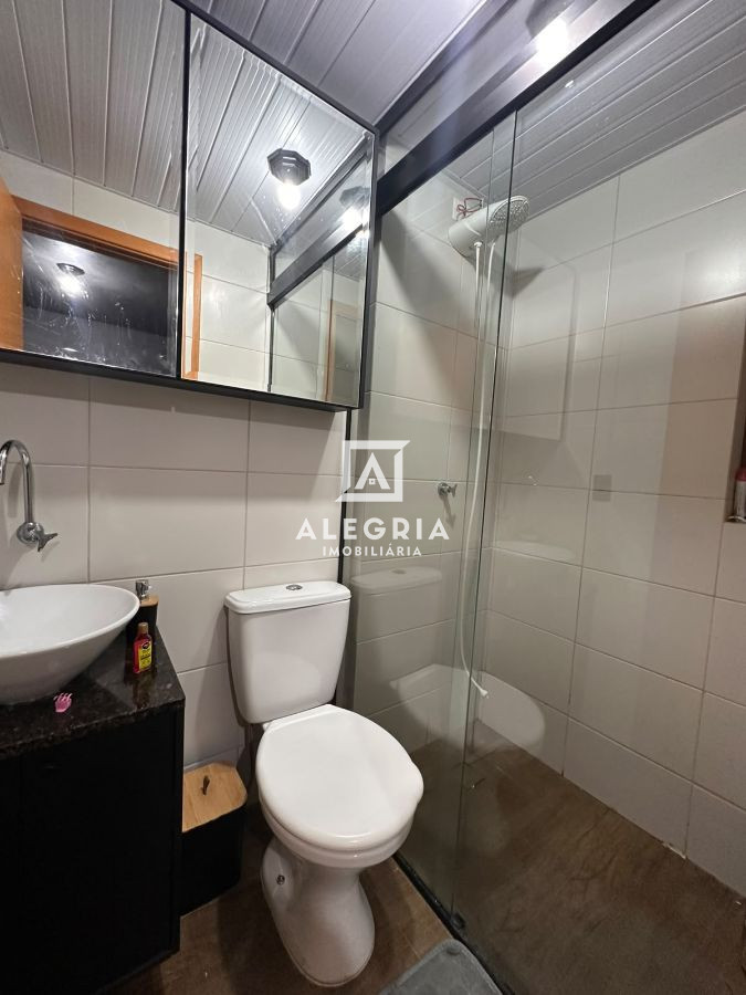 Apartamento 3 dormitórios sendo 1 suíte semi mobiliado no bairro Afonso Pena em São José dos Pinhais
