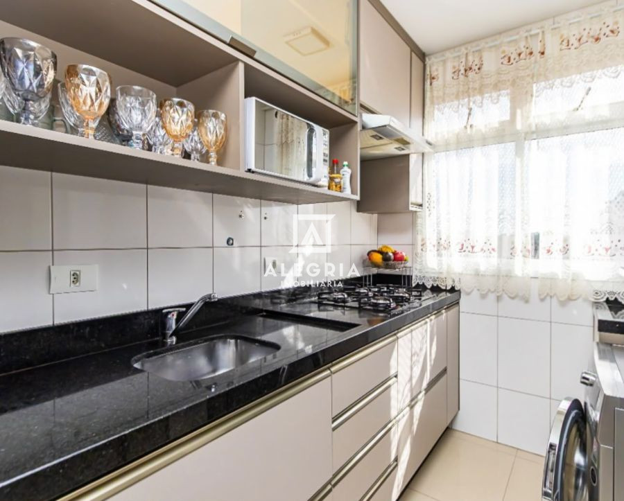 Apartamento semi mobiliado 3 dormitórios sendo 1 suíte no bairro Cidade Jardim em São José dos Pinhais