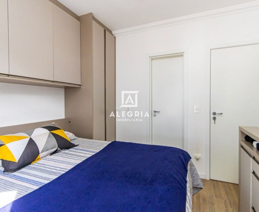Apartamento semi mobiliado 3 dormitórios sendo 1 suíte no bairro Cidade Jardim em São José dos Pinhais