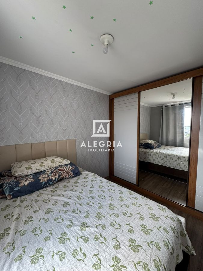 Lindo Apartamento 02 Dormitórios na Colonia Rio Grande Semi Mobiliado em São José dos Pinhais